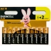 Alkaliska Batterier DURACELL Plus 1,5 V LR06 (12 antal)