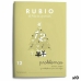 Caiet de matematică Rubio Nº12 A5 Spaniolă 20 Frunze (10 Unități)