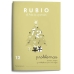 Caiet de matematică Rubio Nº12 A5 Spaniolă 20 Frunze (10 Unități)
