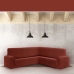 Sofa Cover Eysa JAZ Dark Red 110 x 120 x 600 cm