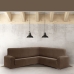 Sofa cover Eysa JAZ Brun 110 x 120 x 600 cm