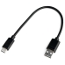 Câble USB-C vers USB Unitek Y-C480BK Blanc 25 cm