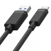 USB-C-kabel til USB Unitek Y-C480BK Hvid 25 cm