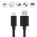 USB-C Cable to USB Unitek Y-C480BK Balts 25 cm