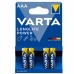 Batteries Varta AAA LR03    4UD 1,5 V (10 Unités)