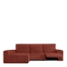 Sohvapöydän päällinen, jossa on lyhyt pitkä vasen käsivarsi Eysa JAZ Tummanpunainen 180 x 120 x 360 cm