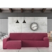 Sohvapöydän päällinen, jossa on lyhyt pitkä vasen käsivarsi Eysa TROYA Burgundi 170 x 110 x 310 cm