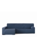 Capa para chaise longue de braço comprido esquerdo Eysa TROYA Azul 170 x 110 x 310 cm