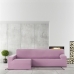 Sohvapöydän päällinen, jossa on lyhyt pitkä vasen käsivarsi Eysa BRONX Pinkki 170 x 110 x 310 cm