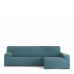 Κάλυμμα για καναπέ με σκαμπό δεξιό μεγάλο μπράτσο Eysa BRONX Σμαραγδένιο Πράσινο 170 x 110 x 310 cm