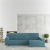 Sohvapöydän päällinen, jossa on pitkä oikea käsivarsi Eysa BRONX Smaragdin vihreä 170 x 110 x 310 cm
