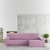 Κάλυμμα για καναπέ με σκαμπό δεξιό μεγάλο μπράτσο Eysa BRONX Ροζ 170 x 110 x 310 cm