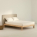 Prešívané obliečky bez výplne SG Hogar Prírodná 180 cm posteľ 280 x 270 cm