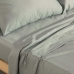 Prešívané obliečky bez výplne SG Hogar Sivá 90 cm posteľ 300 Nite Satén