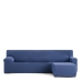 Capa para chaise longue de braço curto direito Eysa JAZ Azul 120 x 120 x 360 cm