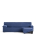Capa para chaise longue de braço curto direito Eysa JAZ Azul 120 x 120 x 360 cm