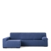 Capa para chaise longue de braço comprido esquerdo Eysa JAZ Azul 180 x 120 x 360 cm