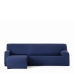 Κάλυμμα για καναπέ με σκαμπό αριστερό μικρό μπράτσο Eysa BRONX Μπλε 110 x 110 x 310 cm