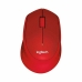 Mouse senza Fili Logitech M330 Silent Plus Rosso 1000 dpi