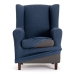 Potah na židli Eysa TROYA Modrý 80 x 100 x 90 cm