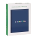 Stationery Set Benetton Cool Navy Blue 2 Pieces