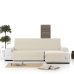 Sofa Cover Eysa MID White 100 x 110 x 290 cm