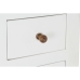 Cassettiera DKD Home Decor Bianco Marrone Acacia Legno di mango Città 110 x 45 x 100 cm