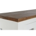 Stojanová Vitrína DKD Home Decor Sklo Akátové mangové dřevo 90 x 40 x 190 cm