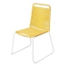 Garden chair Antea 57 x 61 x 90 cm Rope Mustard