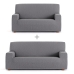 Conjunto de capas para sofá Eysa TROYA Cinzento 70 x 110 x 210 cm 2 Peças