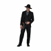 Costume for Adults My Other Me Black M/L Gunman (5 Pieces)