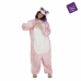 Costume for Adults My Other Me Big Eyes Teddy Bear Pink