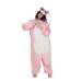 Costume for Adults My Other Me Big Eyes Teddy Bear Pink