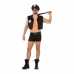 Costume for Adults My Other Me Muscular Police Officer (4 Pieces)