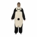 Kostum za odrasle My Other Me Medved panda Bela Črna