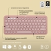 Draadloos toetsenbord Logitech K380s Roze Qwerty Spaans