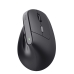 Mouse Ergonomic Optic Trust Bayo II Negru 2400 dpi