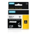 Ламинирана касета Dymo ID1-24 Черен Черен/Бял Многоцветен