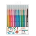 Set of Felt Tip Pens Alpino Glitter Marker Multicolour (12 Units)