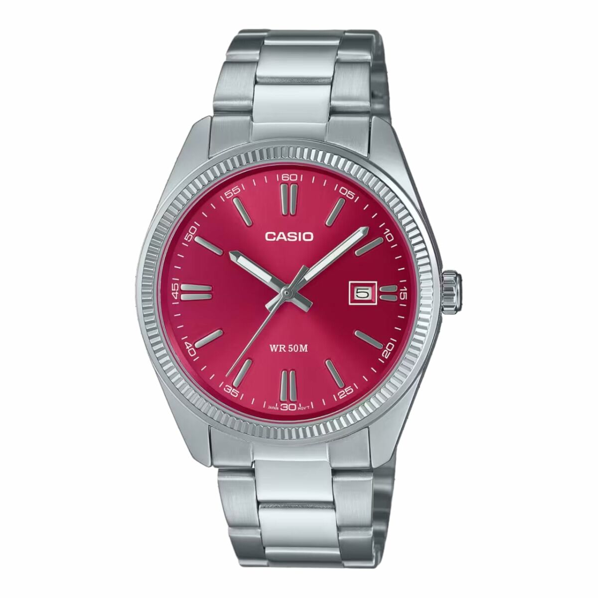 Relógio masculino Casio Prateado