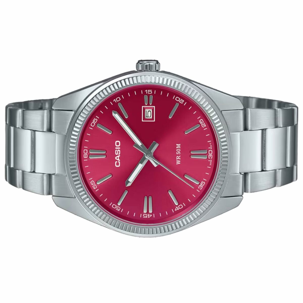 Herrenuhr Casio Silberfarben