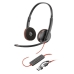 Słuchawki z Mikrofonem HP 8X228AA Czarny
