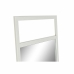 Frittstående speil DKD Home Decor Hvit Metall Speil Rektangulær 30 x 40 cm 39 x 40 x 160 cm