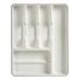 Organizador para Cubiertos Blanco Plástico 30 x 4,5 x 38 cm (20 Unidades)