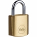 Ключалка Yale Стомана Квадратен Златен (4 броя)