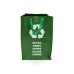 Recyclingzak Confortime Groen 31,5 x 44 x 32 cm Raffia