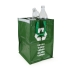 Recycling bag Confortime Green 31,5 x 44 x 32 cm Raffia