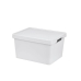 Κουτί αποθήκευσης με Καπάκι Tontarelli Maya Λευκό 16,2 L 36 x 28 x 20 cm