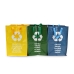 Set van recyclingzakken Confortime Raffia 3 Onderdelen