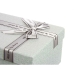Sada dekorativních krabic Tmavě šedá Karton Laso 3 Kusy